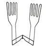 Porte-gants de rangement de cuisine, Support pliable en métal, Support Vertical pour sécher les torchons