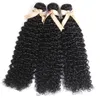 Indian Kinky Curly Bundles Human Hair Weaving Natural Color 1//3/4 Bundles Deal Jerry Curly Human Hair Extensions Wholesale