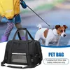 Cat Carriers Pet For Small Dogs Foldable Tote Bag Portable Dog Travel With Zipper Mesh Window Carrier