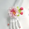 bridesmaids Wrist Corsage Bracelet Wedding Accories Silk Frs Artificial Cuff Bracelets Corsage Marriage Party Decorati 284x#