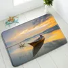 Bath Mats Natural Scenery Mat Non-Slip Floor Bedroom Kitchen Living Room Doormat Rug Absorbent Balcony Carpet Washable Home Deco