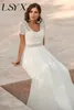 LSYX Chiff V-Neck Boho DRE DR FOR Women 2024 Shortlives LIND LEND BACKL BRIDAL BRIDAL ROBE DE MARIE MATE B0N5#