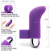 Andere massageartikelen Snel opladen via USB vingerklimaatstimulatie vibrator siliconen seksspeeltje vrouwelijke massage vibrator seksproduct voor volwassenen Q240329