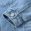 Giacca di jeans da donna 2022 NUOVA primavera Cappotto vintage Giacca di jeans allentata Capispalla Autunno Chic Giacche da donna S-5XL q3dR #