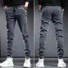 Printemps été Baggy Jeans hommes demin joggers pantalons hommes vêtements pantalons cargo cordon pantalon mince y2k streetwear jeans i4fj #