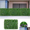 Decorative Flowers Wreaths Artificial Leaf Garden Patio Fence Sning Roll Privacy Sn For Outdoor Backyard Balcony Decor Drop Deliver Dhtar