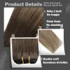 Weft Moresoo Sew in Bundles Human Hair Wefts Hair Blonde Hair For Women Natural Straight 100G Brazilian Remy Hair Weaving Weft