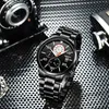 Zegarki designu męskie zegarki na rękę Męskie zegarki projektowe mechaniczne auto randki panie modne zegarek dla dziewcząt złota relojes