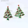 Pins Brooches MOZOG Christmas Tree Brooch Exquisite Women Lapel Pin Popular Fashion Jewelry Delicate Ornament Alloy Decoration Ultralight Tack Y240329