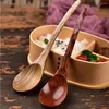 Spoons For Mixing/Stirring Teaspoon Cooking Long Handle Dinner Kids Rice Kitchen Gadgets Tableware Wooden Spoon Soup