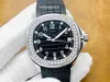 2024New Men's Watch 5167A直径40mm厚さ8.4mmラバーストラップ3D 3次元感覚Cal.324SC Movement Sapphire Mirror Steel Case