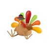 Candle Holders Thanksgiving Turkey Tealight Holder Colorful For Home Dining Table Candlestick Fireplaces Decoration 2 Model L7C4