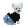 Köpek Giyim Kış Giysileri Prenses Elbise Küçük Köpekler İçin Chihuahua Yorkie Bichon Kostüm Köpek Dantel Tül Tutu etek Bowknot ile