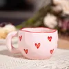 Tazze Tazza d'amore creativa Tazza d'acqua in ceramica di alto valore Casa Coppia Carino Ufficio Caffè delicato