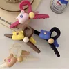 Hair Clips New simple and cute bear scratch hair clip elegant and elegant shark clip ponytail braid hair clip headscarf summer accessories Y240329