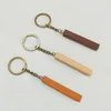 Creatieve houten sleutelhanger beuken eenvoudige houten creatieve sleutelhangercadeaus voor heren en dames