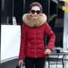 2022 New Winter Jacket Women Faux Fur Hooded Parka Coats Female Lg Sleeve Thick Warm Snow Wear Jacket Coat Mujer Quilted Tops m9YY#