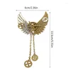 Brooches Steampunk Jewelry Brooch Gears Mechanical Lapel Pin Women Men