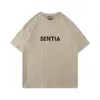 メンズTシャツ24 SSファッションストリートウェアデザイナーTシャツメンズショーツESSトップスショートセット男性レディセックススポーツTシャツレター2404120NZX