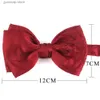 Bow Ties New Wedding Bow Tie Special Floral Bow Tie för män Kvinnor Bow Knot Vuxen Mens Bow Ties Cravats Party Groom Bowties For Gifts Y240329