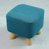 Pokrywa krzesła elastyczna kwadratowa pokrywa stołka zdejmowana podnóżka do mycia okładka osmańskiego Osman Footool Protector na meble do opracowania stóp