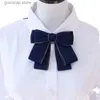 Noeuds papillon Banque noeud papillon noeud foulard Femme personnel professionnel caissier décoré noeud chemise travail bleu noeud papillon noeud foulard noeud ite Y240329