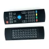 X8 Backlight MX3 لوحة مفاتيح مع IR Learning Qwerty اللاسلكي التحكم عن بُعد 6Axis Fly Air Mouse Gampad for Android TV Box I8 ZZ