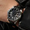 Horloges OBLVLO Merk Skeleton Horloges Mechanisch Automatisch Horloge Voor Mannen Sport Klok Casual Lichtgevend Lederen Polshorloge RMS-U 24329