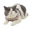 Dog Collars Harness And Strap Set User-Friendly Cat Strape Flexible Behavior Aids For Festival Parades Traveling Camping