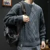 Mannen Truien Effen Kleur Trui Mannen Mode Hip Hop Streetwear Heren Herfst En Lente Kleding Pull Harajuku 2024 Aankomst d31