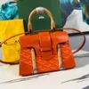 Designväskor Saigon väskor Tygväska lyxig designer kvinnor handväskor äkta läder reser crossbody topp trähandtag senaste axelväska koppling handväska 666