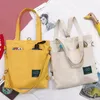 Borse a tracolla Versione coreana da donna Una borsa di tela Tutorial per lezioni di letteratura di moda e arte con zaino per studenti universitari