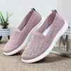 Casual Shoes Woman 2024 Trend Loafers Ballet Flats Slip-On Cotton Ladies Sneakers Women's Summer Footwear Breatble Barefoot