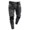 Herren Jeans Feitong Männer Top Kleidung Skinny Stretch Denim Hosen Died Ripped Freyed Slim Fit Hosen von Male Drop Delivery Apparel Cloth Dhsva