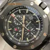 AP Iconic Wristwatch Mens Royal Oak Offshore 44mm Diameter Automatic Mechanical Gentlemen Watch Sports and Leisure Luxury Watch 26400AU.OO.A002CA.01