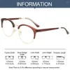 Sunglasses Fashion Anti-fatigue Clear Lens Optical Glasses Retro Spectacles Frames Eyewear Eyeglasses