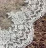 branco marfim Wedding Accories Lace 3M Catedral Comprimento Branco Noiva Véu Lace Mantilla i4MI #