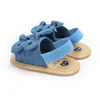 Sandales Été bébé filles sandale mignon arc rayé respirant anti-dérapant chaussures sandales enfant en bas âge chaussures à semelles souples 0-18 mois 13 240329