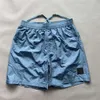 Pantalones cortos de diseñador de piedras pantalones cortos de verano para hombres de moda corta de moda suelta proceso de lavado seco rápido de tela pura moderna hip-hop insa stones pantalones cortos