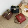 Väska kvinnors retro små messenger väskor lady shouder hink crossbody tote kvinnor handväska cirkel sadel #rn