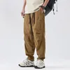 Pantalons pour hommes 2024 Tendance japonaise Ins Workwear Casual Hommes et adolescents Street Fashion Artistique Pantalon tout-assorti