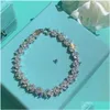 Tennis S Designers Bracelets For Women Charm Bracelet Trendy Fashion Elegant String Of Beads Party Diamond Jewelry Birthday Good Drop Otqn8