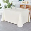 Bordduk Rektangulär dessert skrivbord kontor möte reklamaktiviteter bröllop bordduk cirkulär vit
