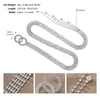 Brillante Rhinestes Trim Belt Wedding Dr Belt Sliver Color Crystal Cinturón de cintura para Lady Party Mujer Accories Regalo de dama de honor 59nZ #