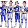 Costumes de robot de vêtements pour enfants Sens de la technologie Astraut Space Suit 13Ql #