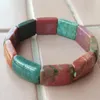 Kralen Strand Mutlicolor Carneool Art Vrouwen Mannen Kralen Elastische Armband 7.5 Fg9205 Drop Levering Sieraden Armbanden Ot5Re