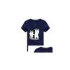 T-shirts pour hommes Hommes Casual Summer T-shirt Mens Cartoon Animal Chemises imprimées Col rond à manches courtes Top Vêtements Drop Delivery Apparel Dhlrc