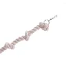 Other Bird Supplies Rope Ladder Cotton With Knots For Cage Hanging Bungee Toy Cockatiels Conures Finches Small Parakeets