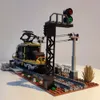 Locomotief Stoomtrein Spoor Hogesnelheidsspoorweg Express Model Bouwstenen Speelgoed Kerst Halloween Cadeau