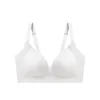 Bras SuyaDream Women 3/4 Cups Seamless Natural Silk Lining Wire Free Thin Padding Yo Ya Style Bra 2024 Intimates